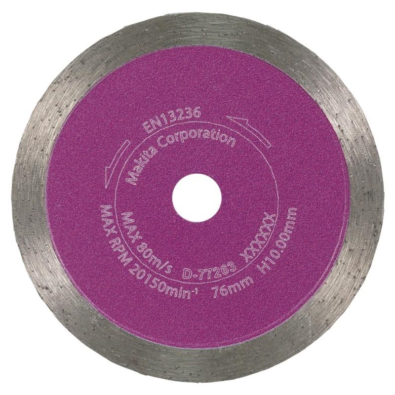 Deimantinis pjovimo diskas Makita, 76 mm x 10 mm x 1.4 mm