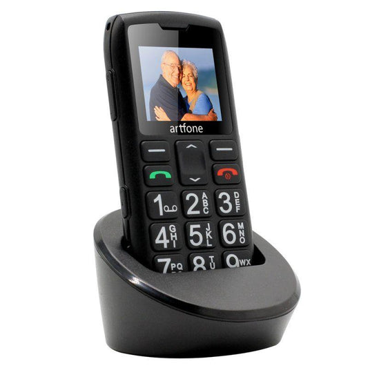 Telefon komórkowy Artfone C1+, czarny