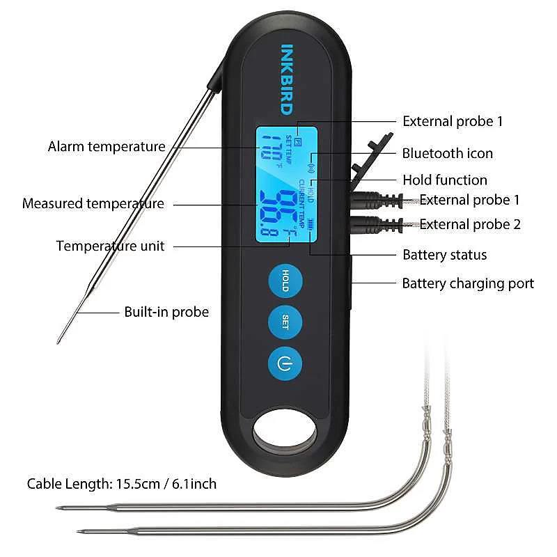 TERMOMETRAS INKBIRD IHT-2PB