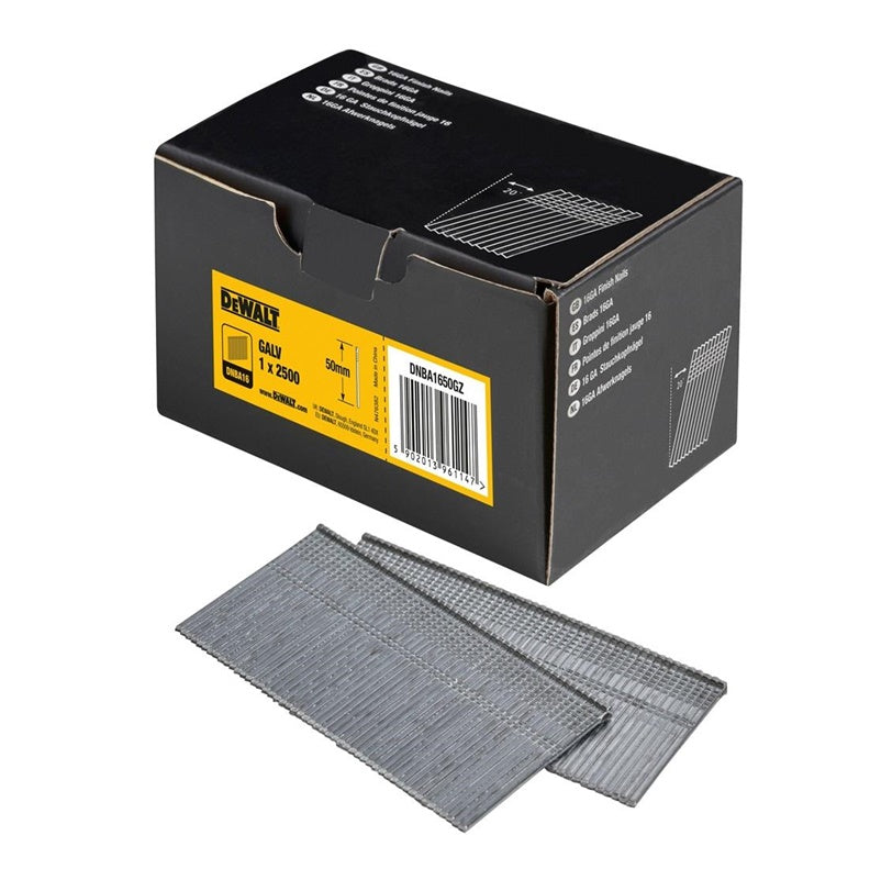 Gwoździe w taśmie DeWalt DNBA1650GZ, 50 mm x 1,6 mm