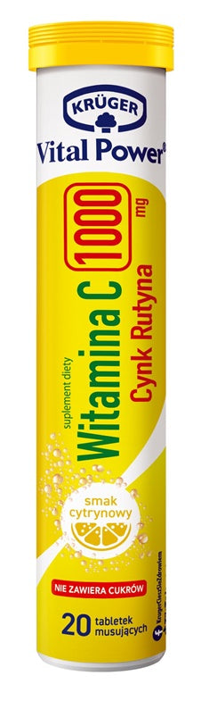 VITAMINAS C1000MG SU CINKU IR RUTINU20