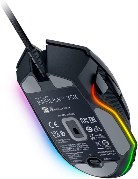 Žaidimų pelė Razer Razer Basilisk V3 35K, juoda