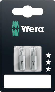 Atsuktuvo antgaliai Wera Standart 2 vnt T15 x 25mm