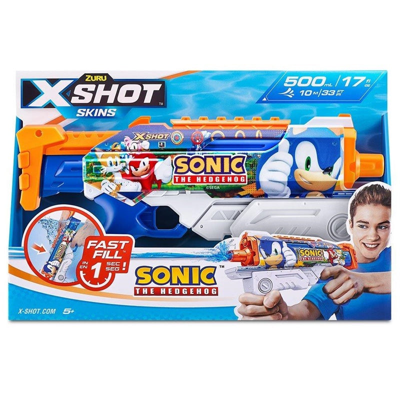 Žaisl vandens šautuv XSHOT NANO FAST-FILL SKINS SONIC 118107
