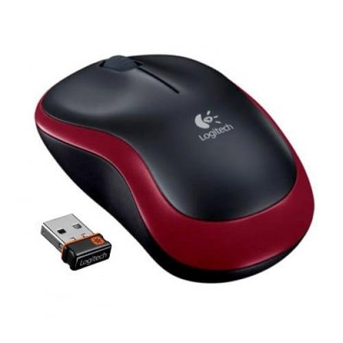 PELĖ KOMPIUTERINĖ LOGITECH M185 RAUDONA