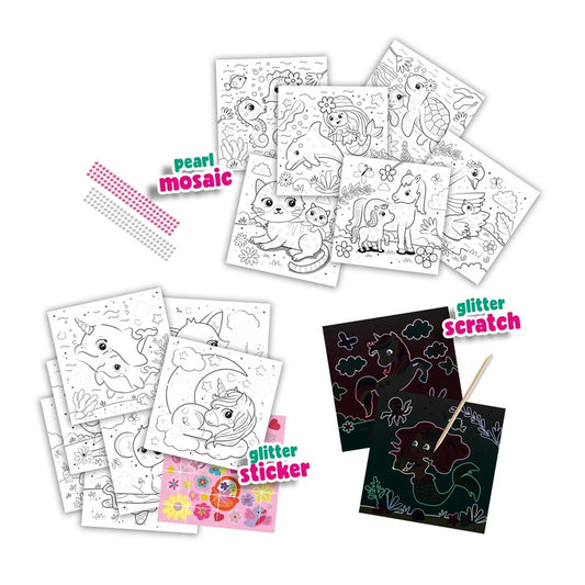 Kūrybos rinkinys SES Creative Glitter 00117