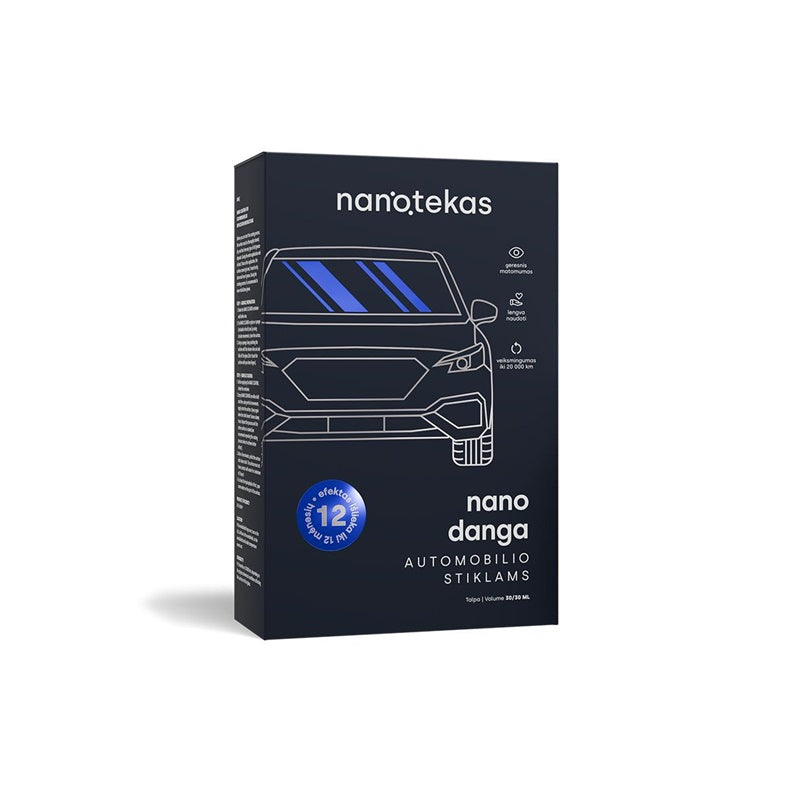 DANGA NANO AUTOMOBILIO STIKLAMS 2X30ML
