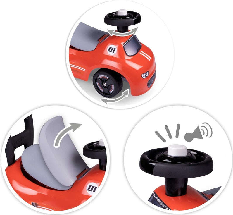 AUTO RIDE-ON RED