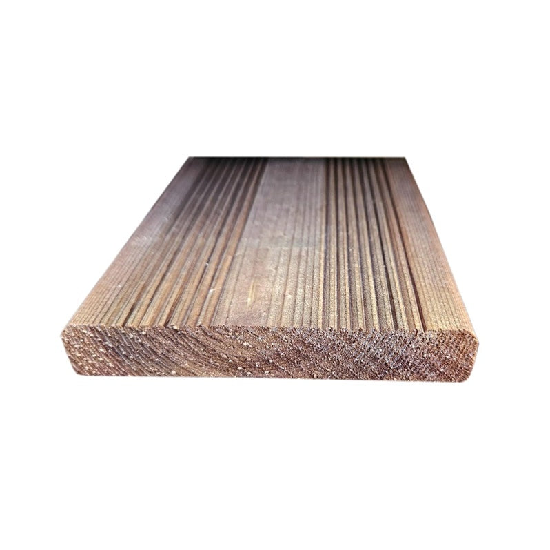 Terasų lenta, 21x120x3000 mm, impregnuota, ruda
