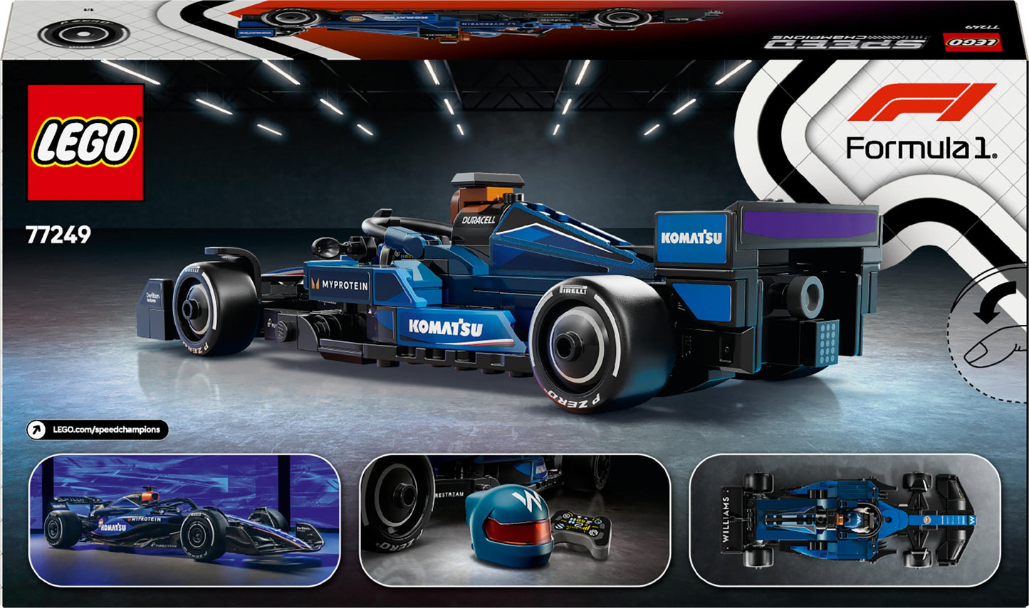 LEGO® Williams Racing FW46 F1® Race Car 77249, 263 vnt.