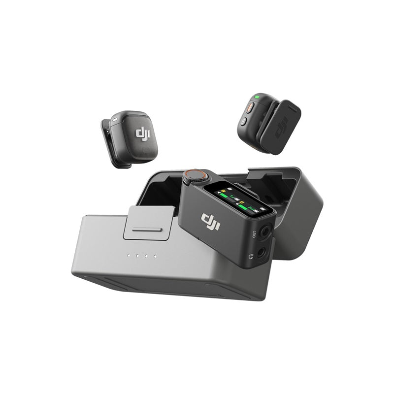 MIKROFONAS DJI MIC 3 (2TX+1RX+DĖKLAS)