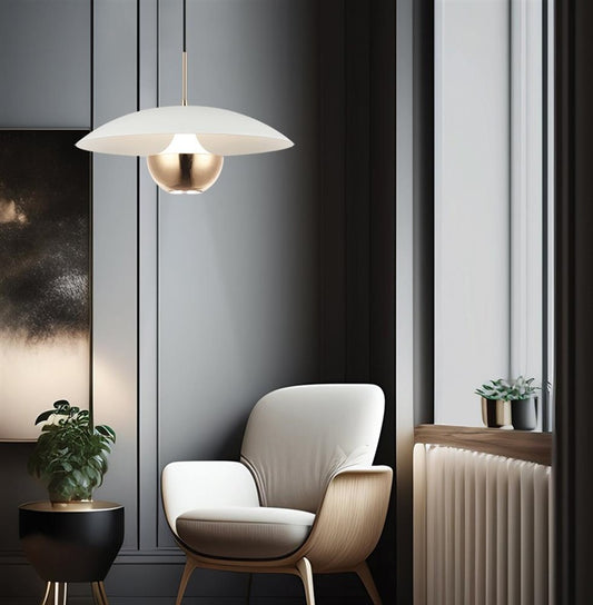 Lampa wisząca Viokef Valia, 9 W, 3000 K