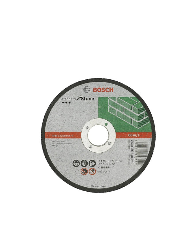 Tarcza tnąca do kamienia Bosch, 125 x 3.0 x 22.23 mm