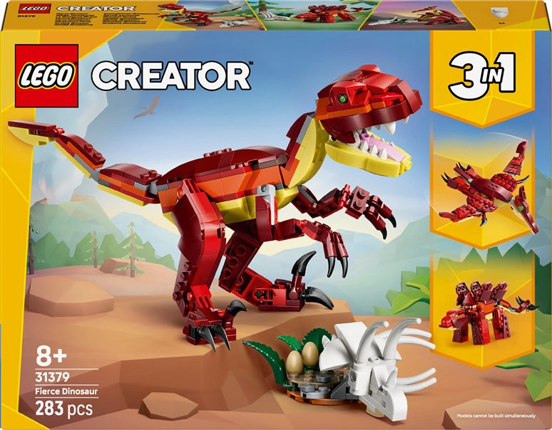 Konstruktorius LEGO® Creator 3in1 dinozauras 31379, 283 vnt.