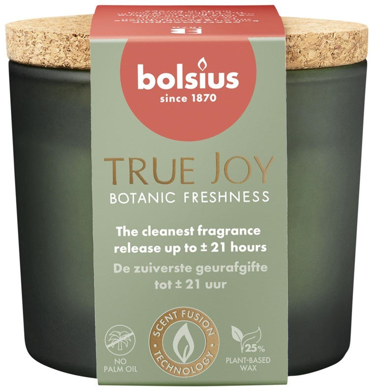 Žvakė, aromatinė Bolsius TRUE JOY Botanic Freshness, 21 h