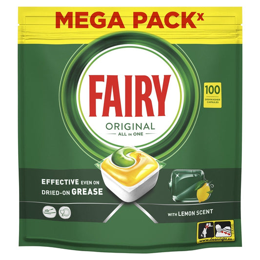 KAPSULĖS IND FAIRY ALLINONE LEMON 100VNT