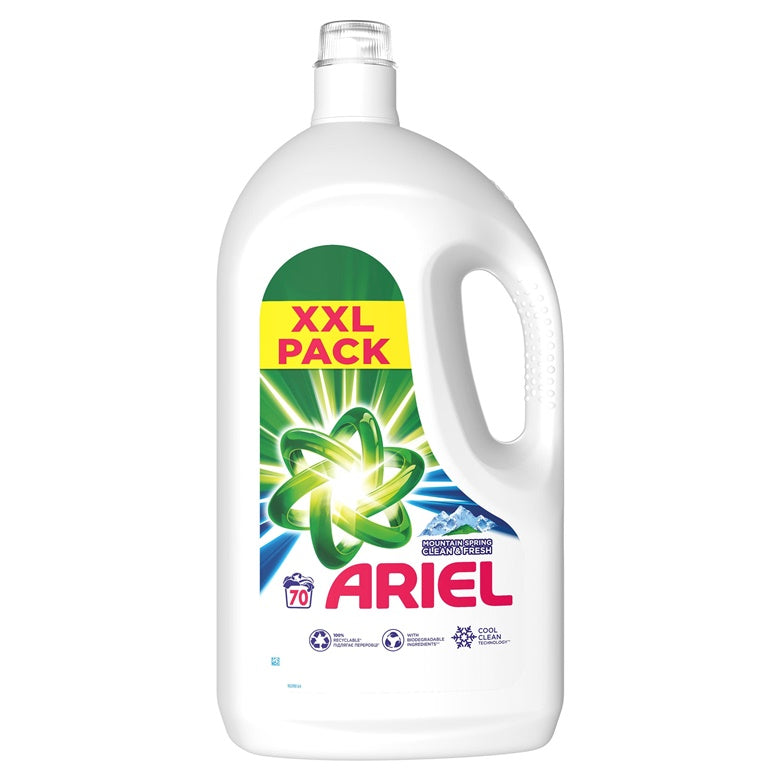 Skystas skalbiklis Ariel mountain spring 70skalbimų, 3.5 l