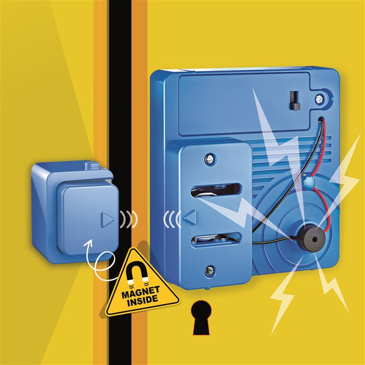 Magnetinis žaislas 4M KidzLabs Magnetic Intruder Alarm
