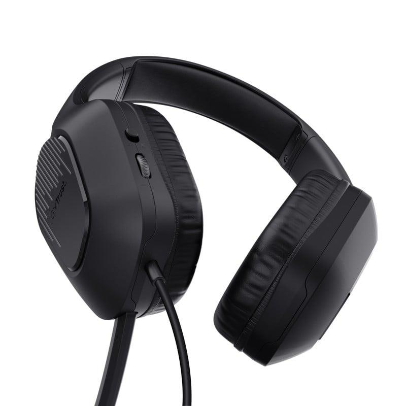 Laidinės ausinės Trust GTX 415 Zirox, juoda