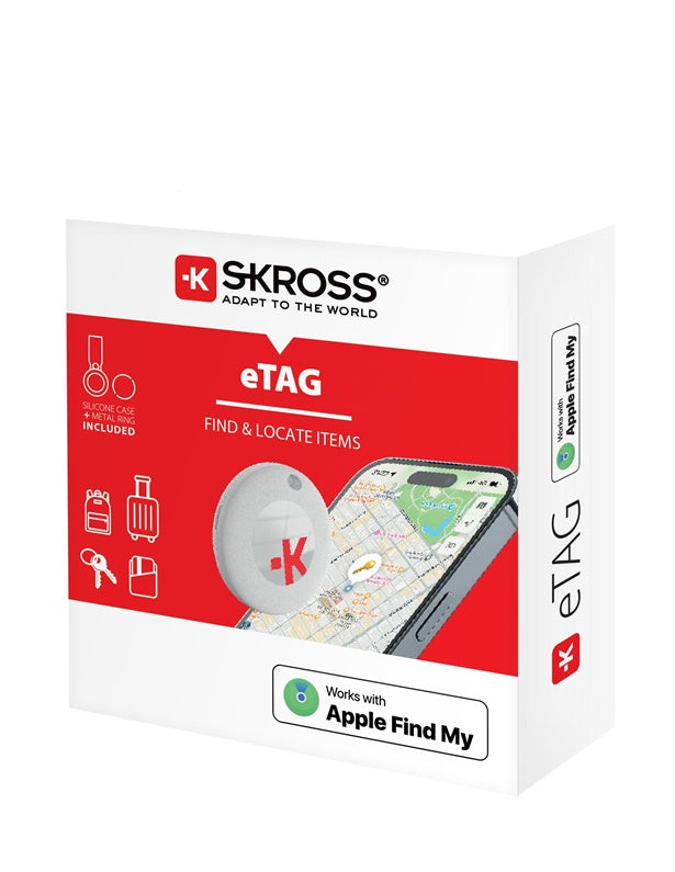 Lokalizator przedmiotów Kross eTag, biały