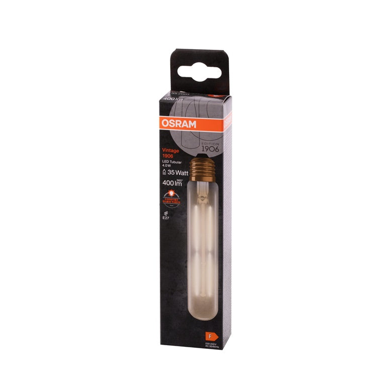 Lemputė Osram LED, E27, 4 W, 400 lm, 2000 K