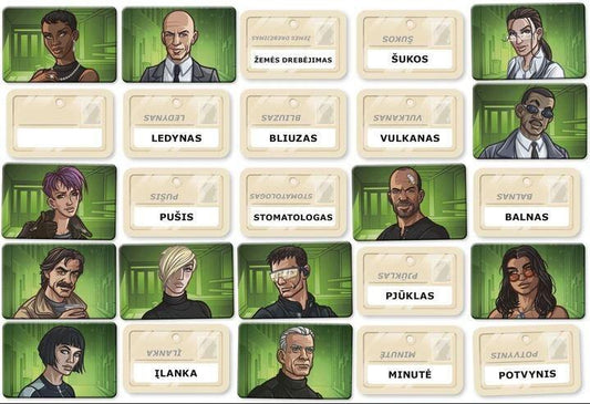 Gra planszowa Brain Games Codenames Duet, LT