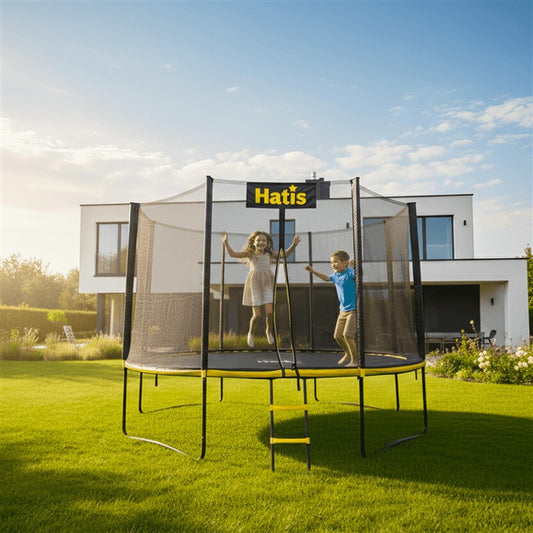 HATIS TRAMPOLINE 366CM NET LADDER
