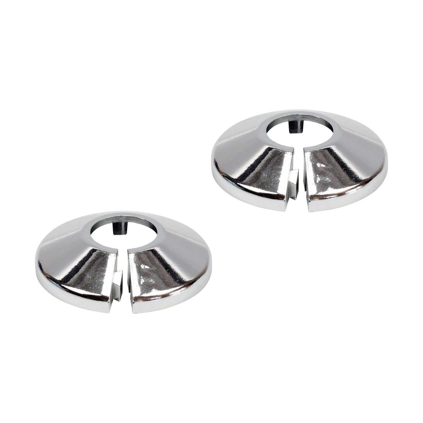 Žiedas vamzdžiams PE, PEX, 16 mm, 2 vnt, chromuota