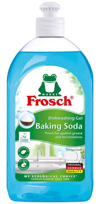 PŁYN DO MYCIA NACZYŃ Z SODĄ FROSCH 0.5L