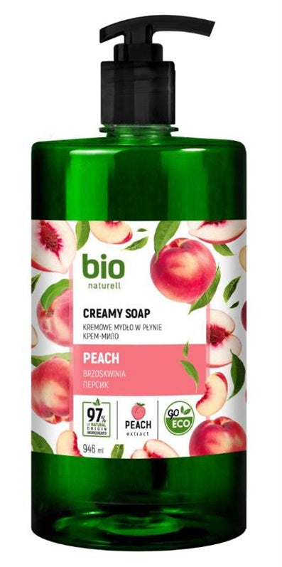 MUILAS KREM PEACH SU DOZATORIUM 946 ML
