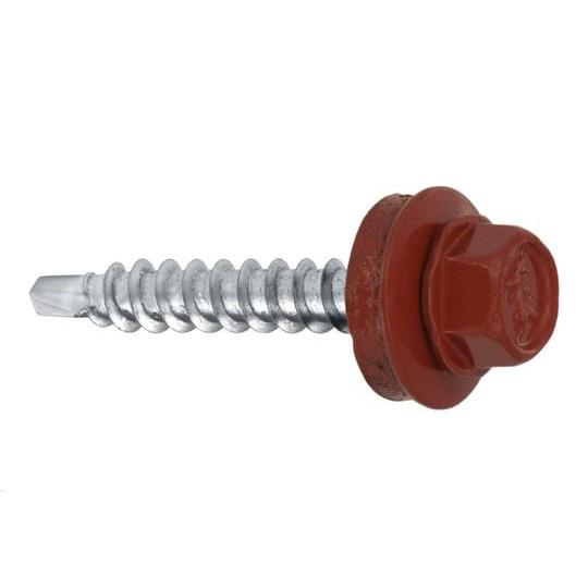 Wkręt samowiercący Wkret-Met WFD, RAL3009, 4.8 mm x 35 mm, 250 szt.