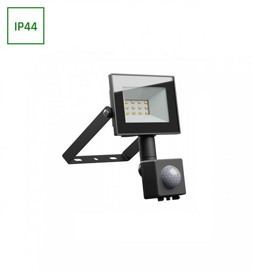PROŽEKTORIUS LAUKO LED SU JUDESIO DAVIKLIU 10W 230V NW IP44