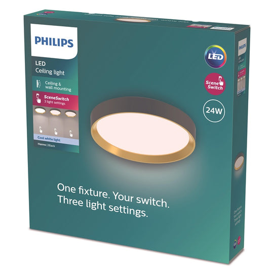 Šviestuvas lubų Philips 929004115901, 24 W, LED, 4000 °K