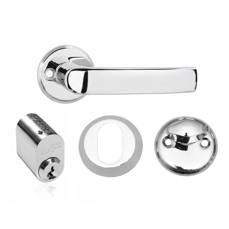 Durų rankena, vidaus MP MRO-06-35A set, chromo