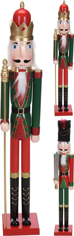 Dekoracija NUTCRACKER DH8022240, 106cm, medis