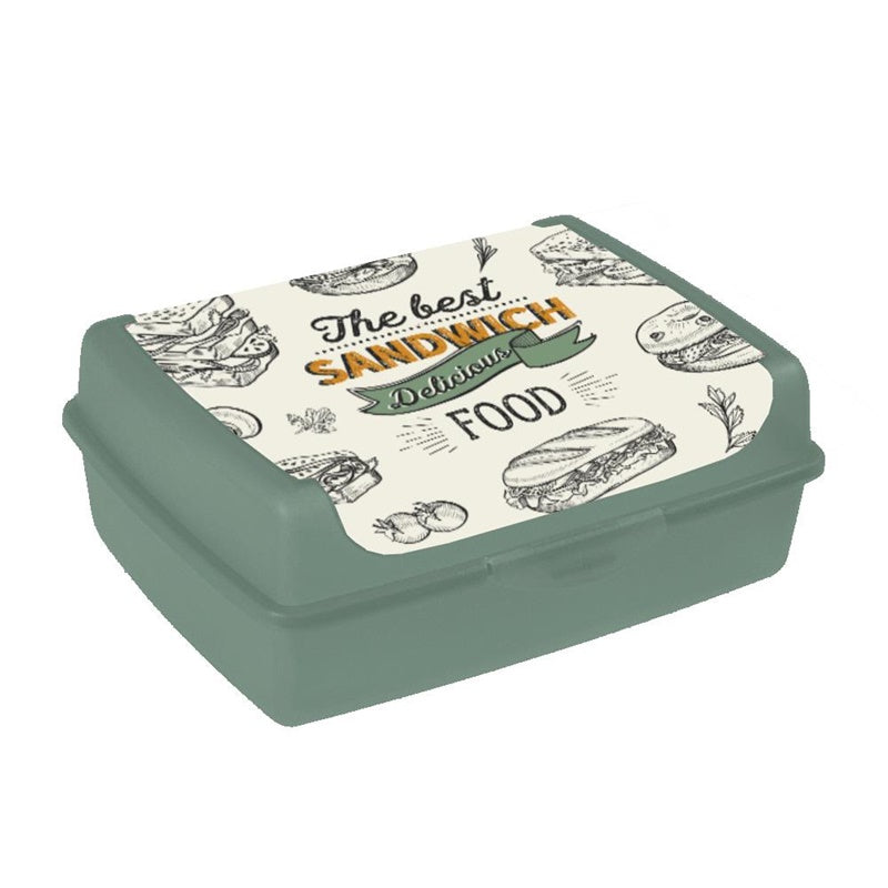 Maisto dėžutė KEEEPER DECO CLICK 1069731528200, 1 l, žalia