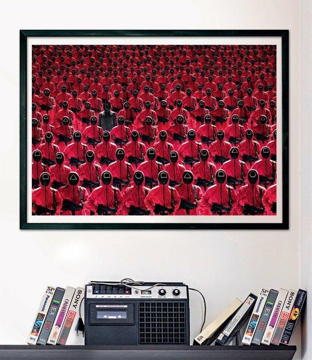 Układanka Netflix Squid Game 39858, 70x50 cm, 1000 elementów