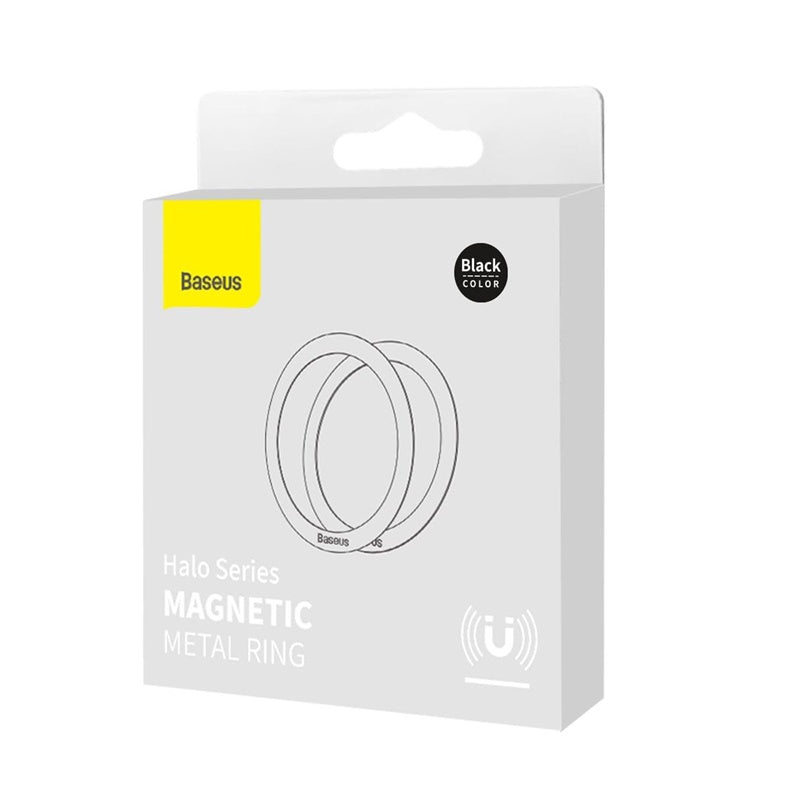 Metalinis žiedas magnetiniam auto laikikliui Baseus, juoda