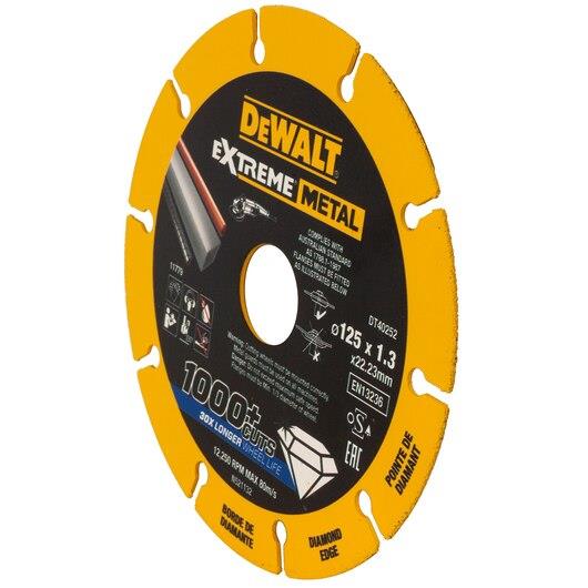 Diamentowa tarcza tnąca DeWalt 125 x 22,23 x 1,3 mm