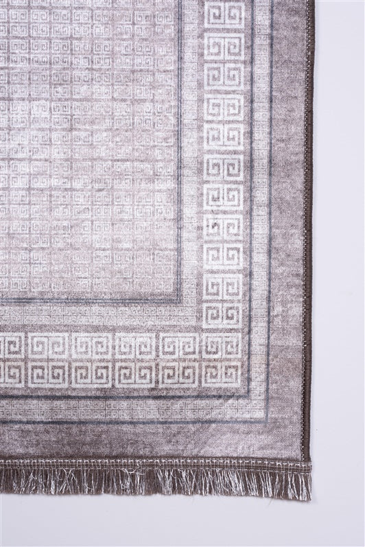 Dywan Splendid DRIN Printed, szary/beżowy, 140 cm x 80 cm