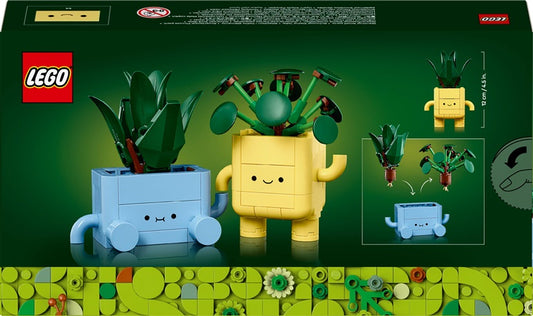 Klocki LEGO® Botanicals Szczęśliwe Rośliny 10349, 217 elementów