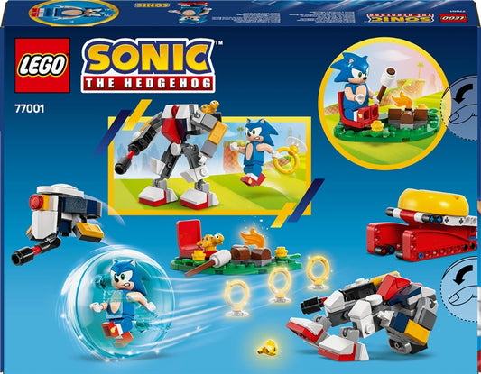 CONSTR LEGO SONIC ZMIERZ SIĘ Z OBOZOWYM OGNISKIEM 77001