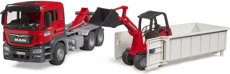 Komplektas Bruder Truck & Loader MAN TGS 03767