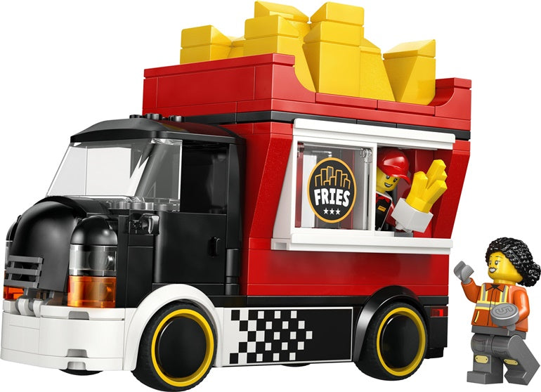 Klocki LEGO® City Furgonetka z frytkami 60488, 216 elementów.