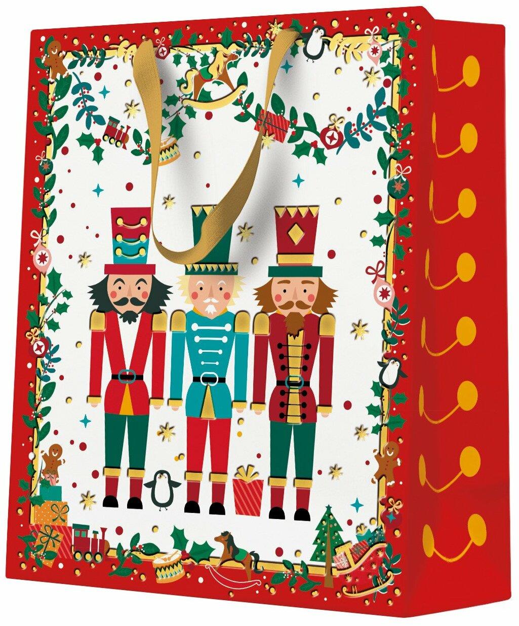 Dovanų maišelis Nutcracker, 20 cm x 25 cm