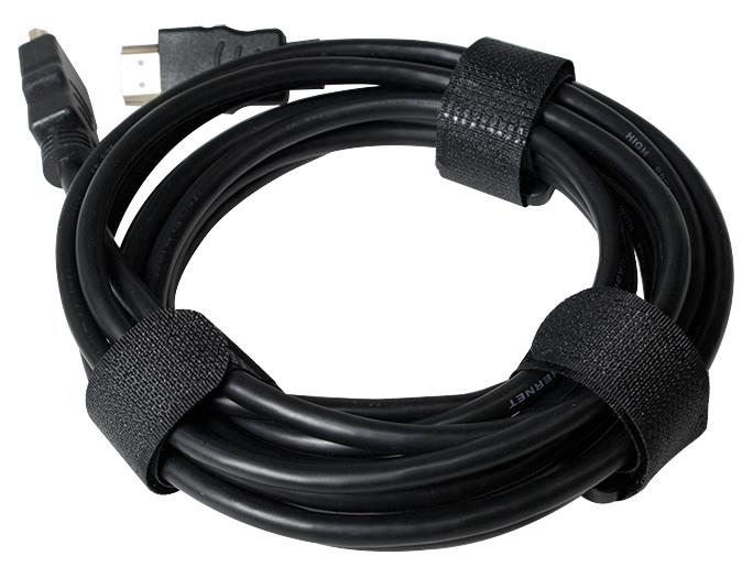 Schowek na kable Logilink KAB0056, 10 szt., czarny