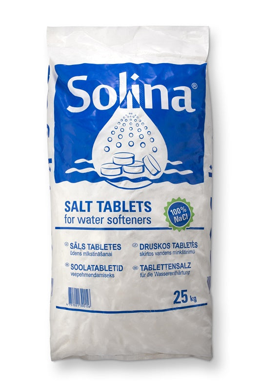 Tabletki solne Solina, 25 kg