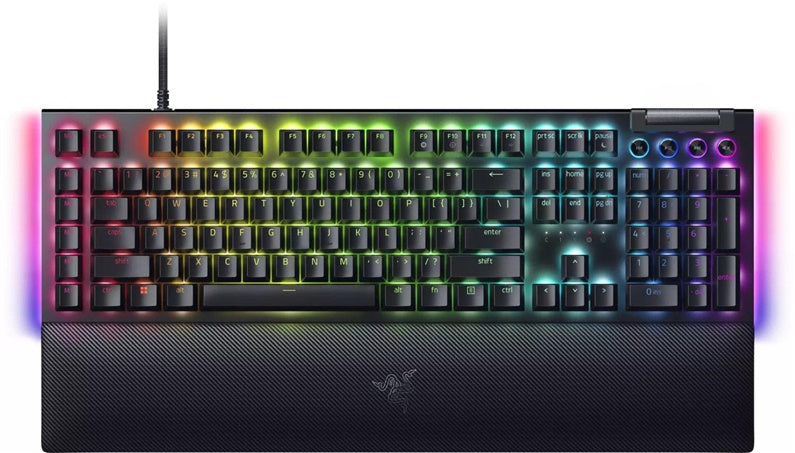 Klaviatūra Razer BlackWidow V4 Razer Yellow US, juoda