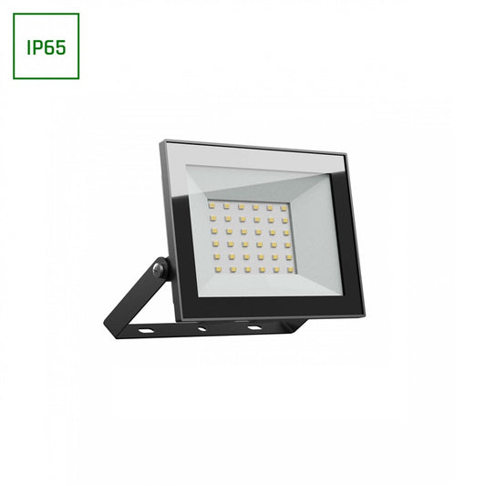 PROJEKTOR ZEWNĘTRZNY LED 30W 230V NW IP65 CZARNY