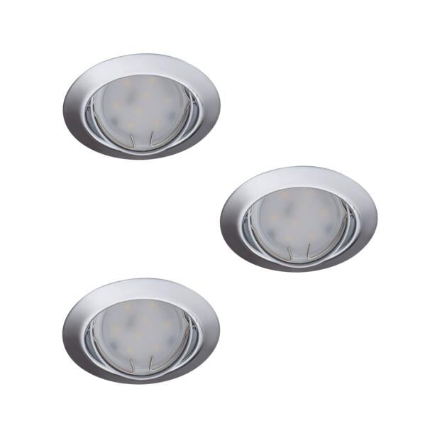 Šviestuvas įleidžiamas Kanlux Tribis 23847, 3x10W, GU10, pil